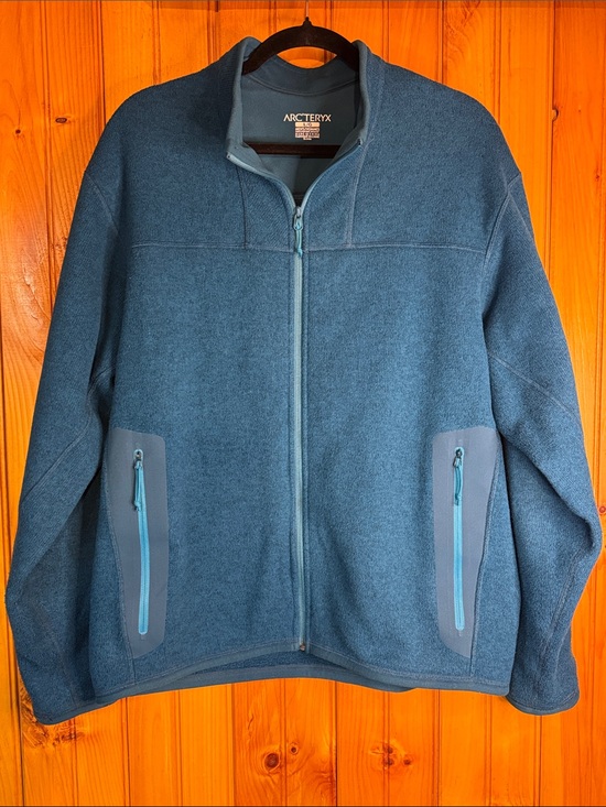 Arc'teryx Other - Arc'teryx Men's Blue Polartec Full Zip Fleece Jacket L/G